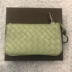 Bottega Veneta INTRECCIATO NAPPA KEY HOLDER